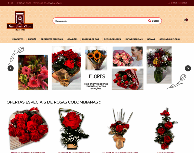 Florasantaclara.com.br thumbnail
