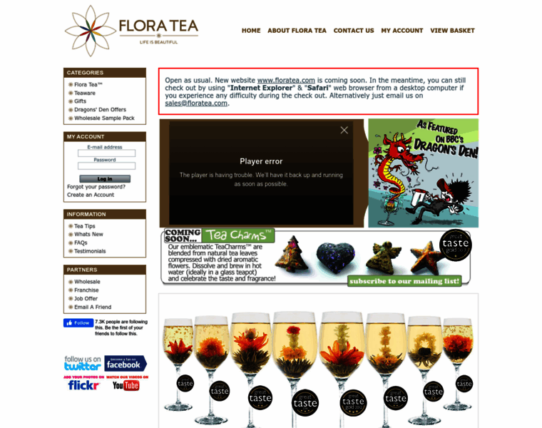 Floratea.co.uk thumbnail