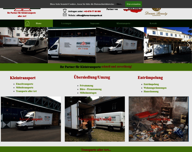 Florea-transporte.at thumbnail