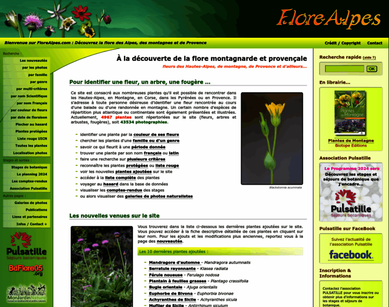 Florealpes.com thumbnail
