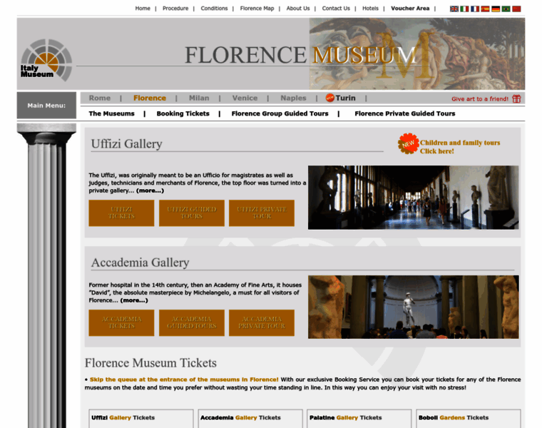 Florence-museum.com thumbnail