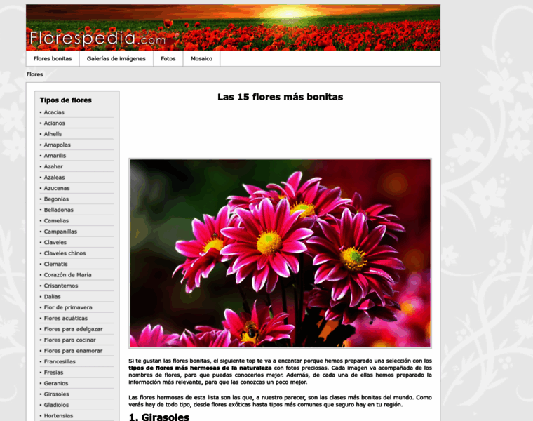 Florespedia.com thumbnail