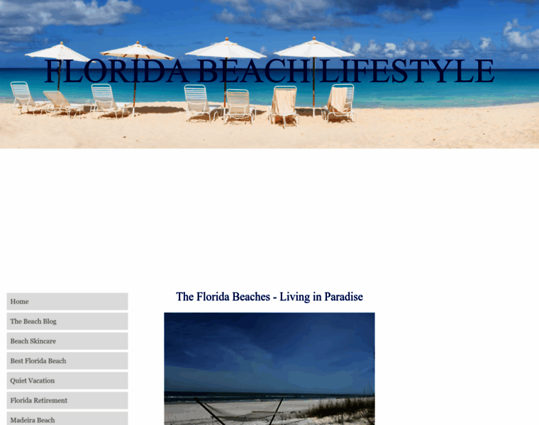 Florida-beach-lifestyle.com thumbnail