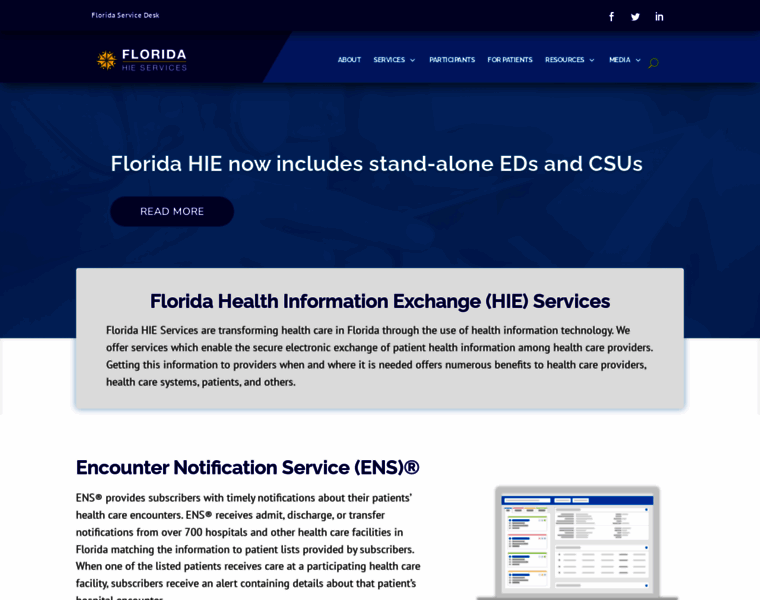 Florida-hie.net thumbnail