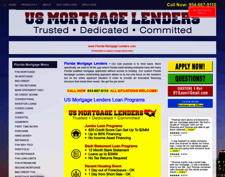 Florida-mortgage-lenders.com thumbnail