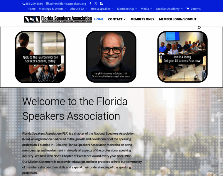Florida-speakers.org thumbnail