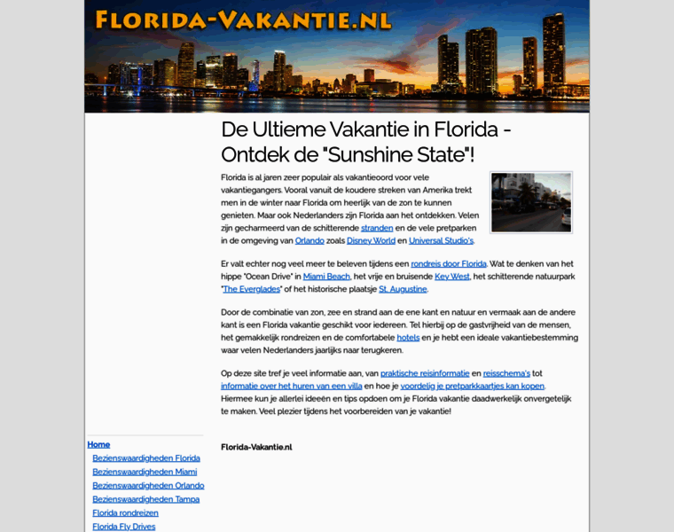 Florida-vakantie.nl thumbnail