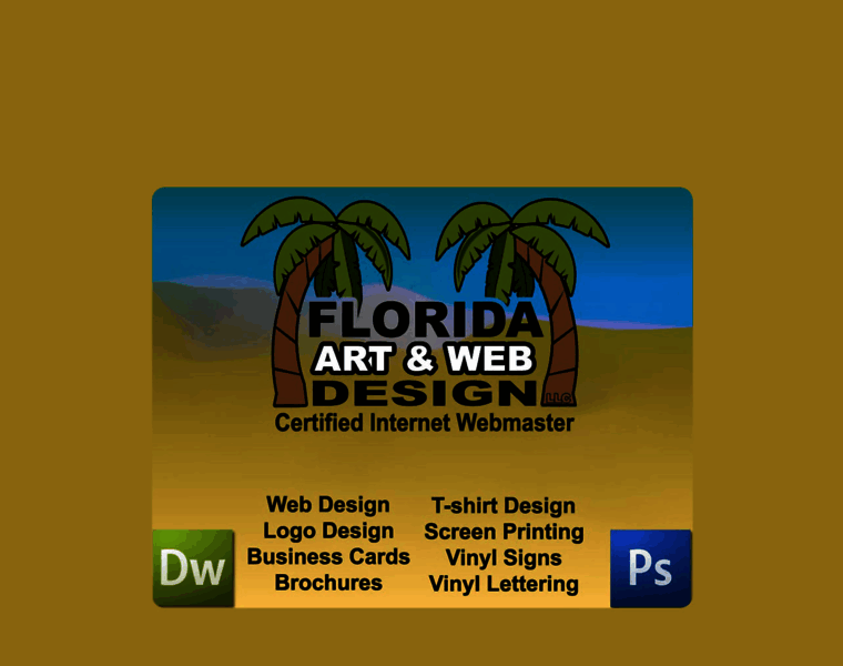 Floridaartandwebdesign.com thumbnail