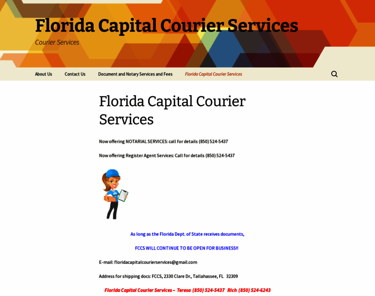 Floridacapitalcourierservices.com thumbnail