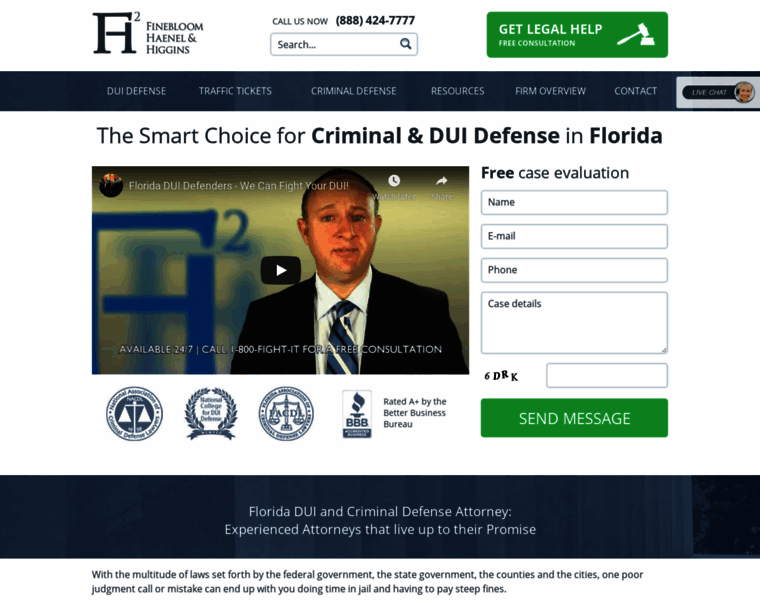 Floridadefenders.com thumbnail