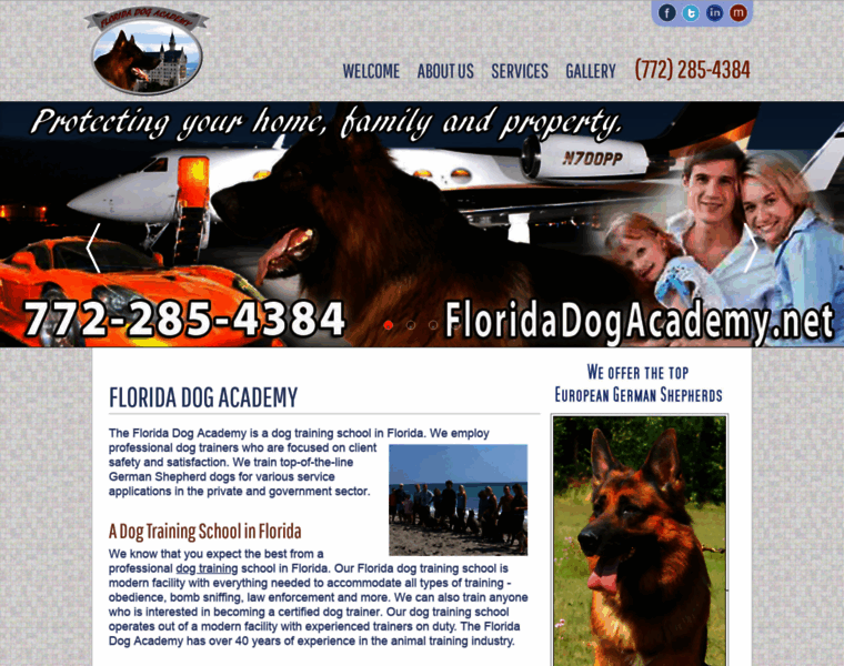 Floridadogacademy.net thumbnail