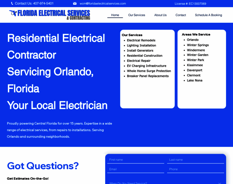 Floridaelectricalservices.com thumbnail