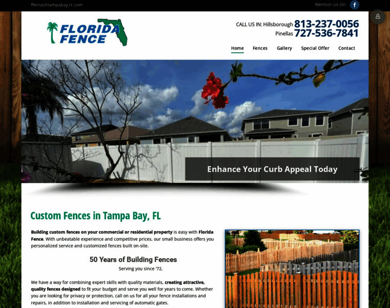 Floridafence.com thumbnail