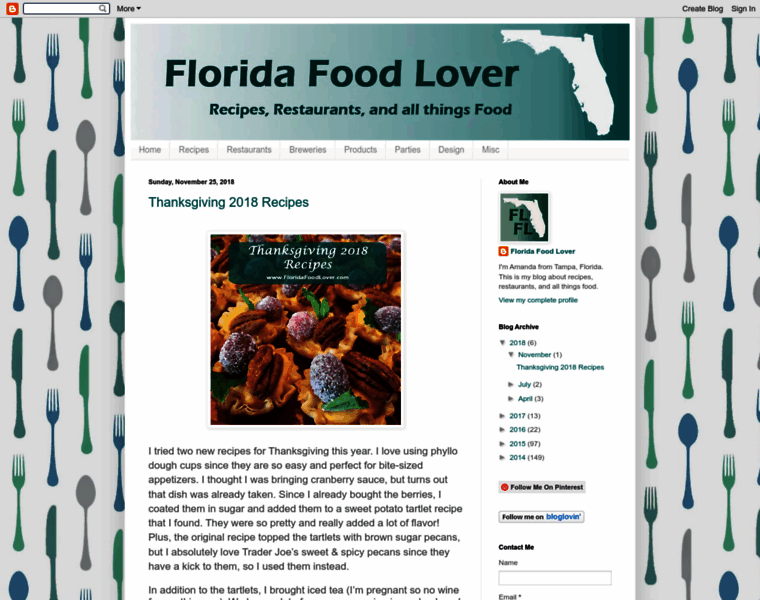 Floridafoodlover.com thumbnail