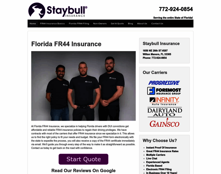 Floridafr44insurance.net thumbnail