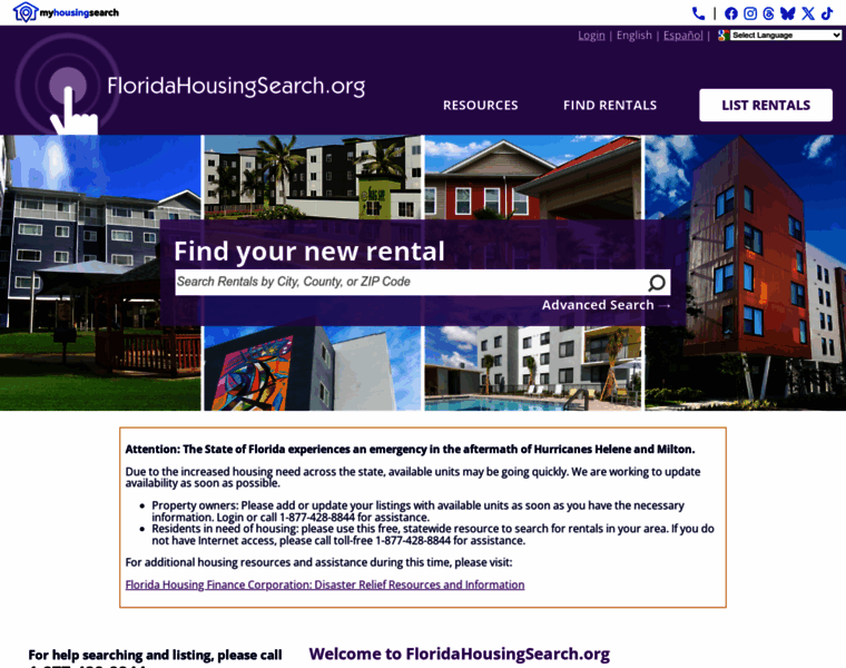 Floridahousingsearch.org thumbnail