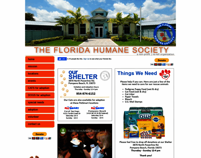 Floridahumanesociety.org thumbnail