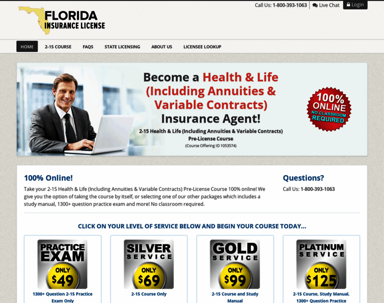 Floridainsurancelicense.com thumbnail