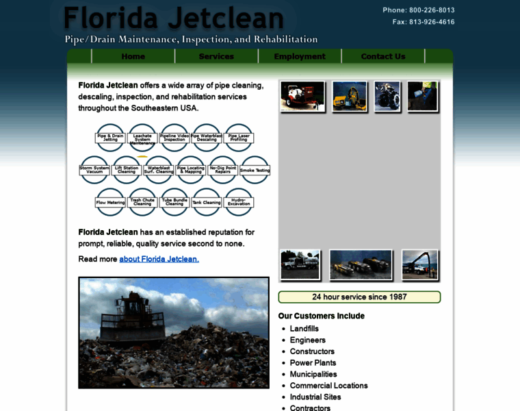 Floridajetclean.com thumbnail