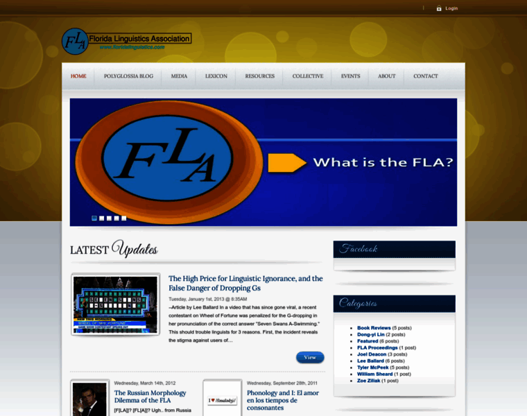 Floridalinguistics.com thumbnail