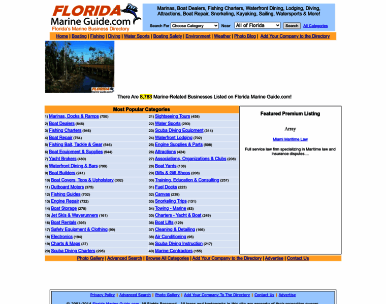 Floridamarineguide.com thumbnail
