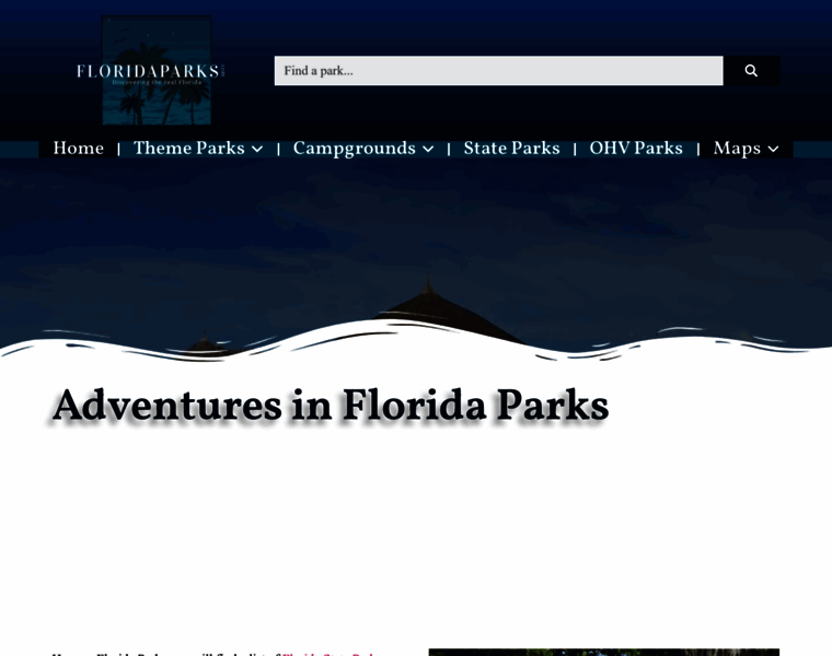 Floridaparks.com thumbnail
