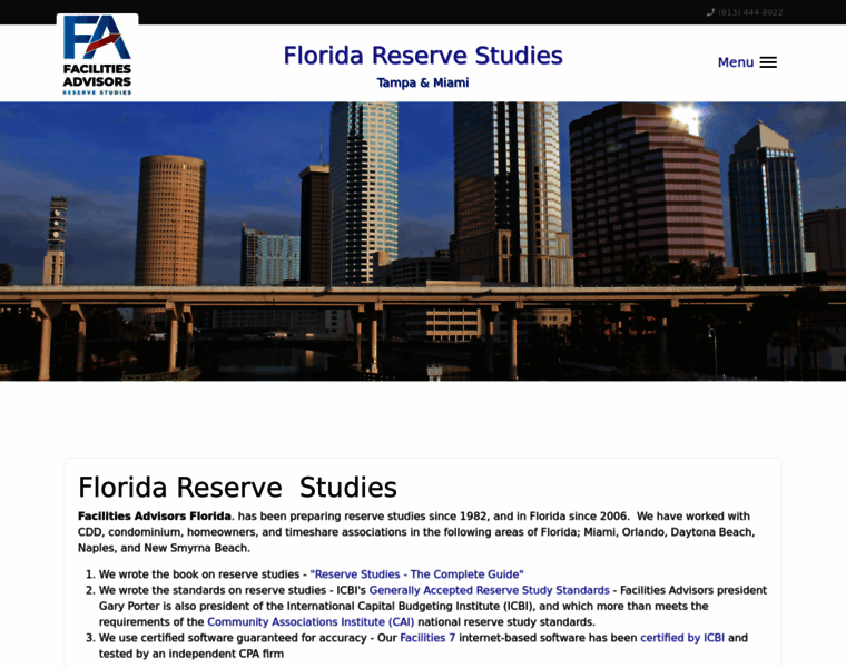Floridareservestudy.com thumbnail