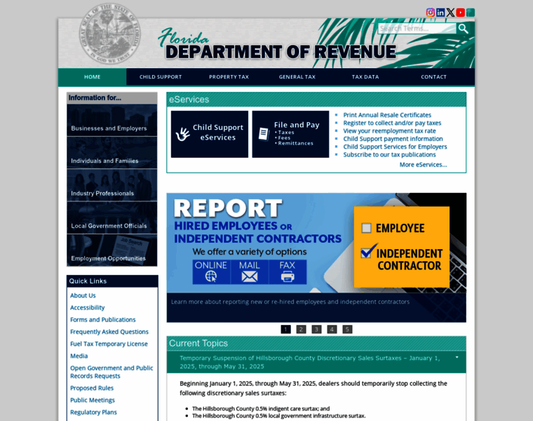 Floridarevenue.com thumbnail Floridarevenue.com thumbnail
