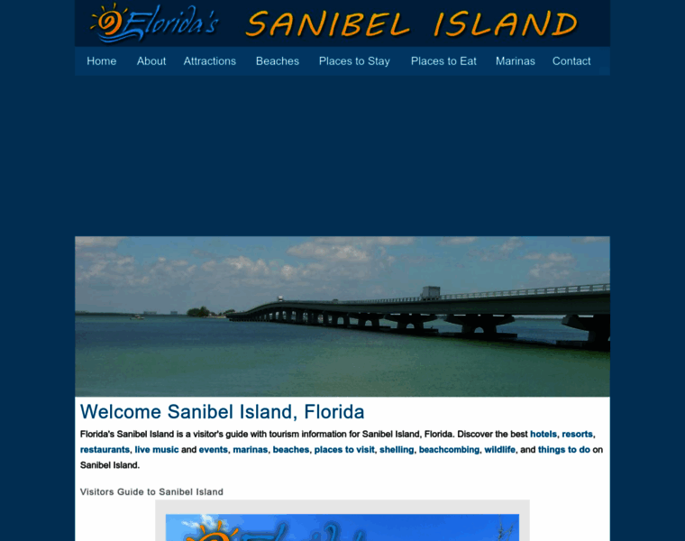 Floridassanibelisland.com thumbnail