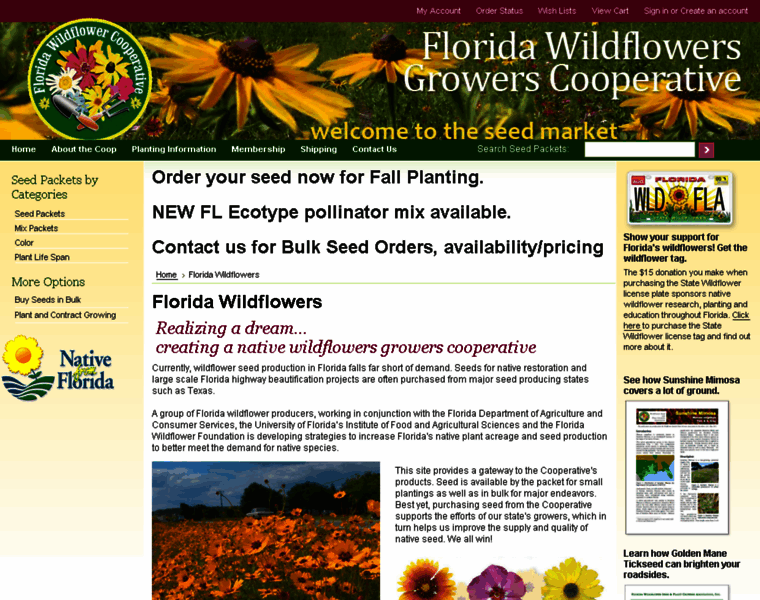 Floridawildflowers.com thumbnail