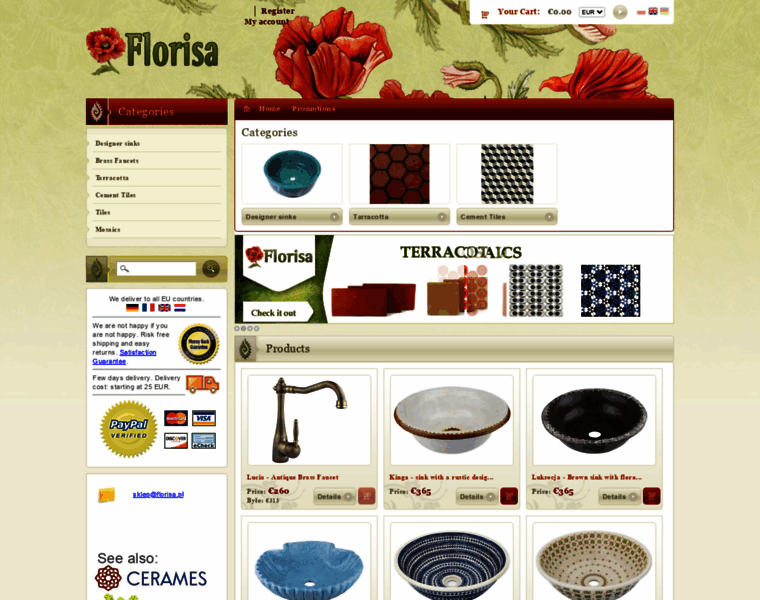 Florisa-designs.com thumbnail