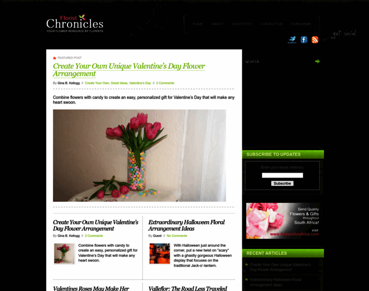 Floristchronicles.com thumbnail