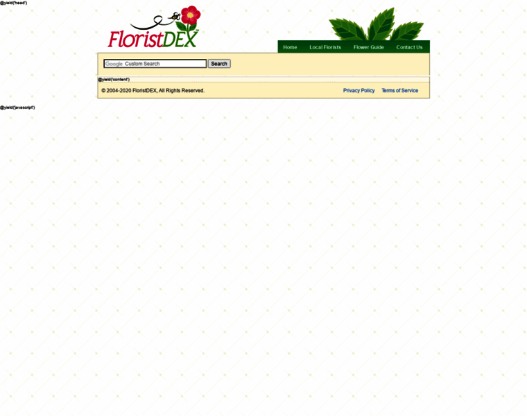 Floristdex.com thumbnail
