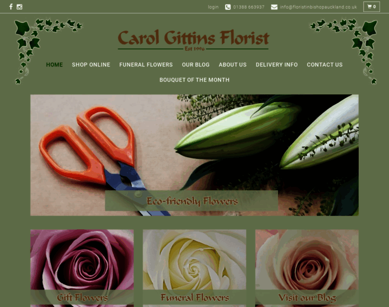 Floristinbishopauckland.co.uk thumbnail