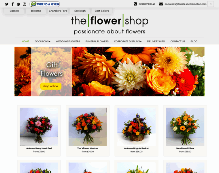 Florists-bassett.com thumbnail