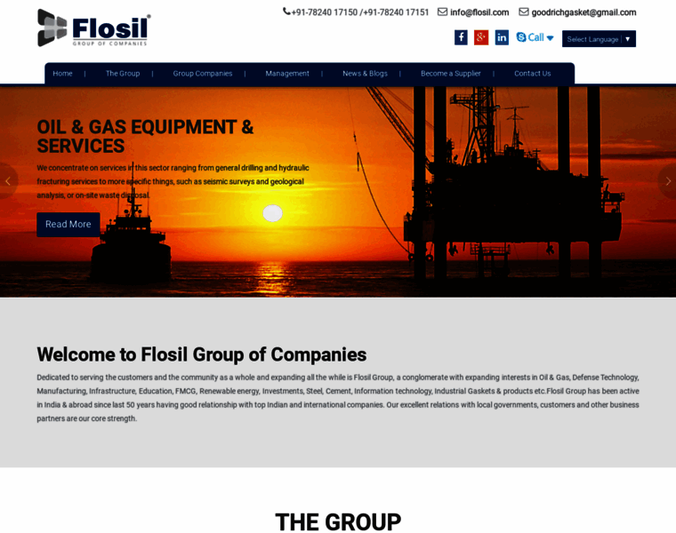 Flosil.com thumbnail