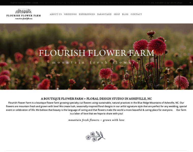 Flourishflowerfarm.com thumbnail