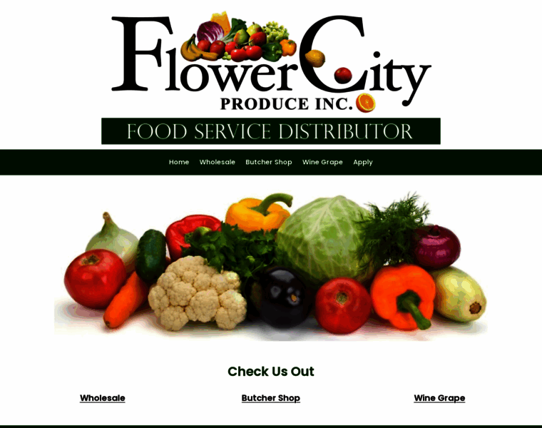 Flowercityproduce.com thumbnail