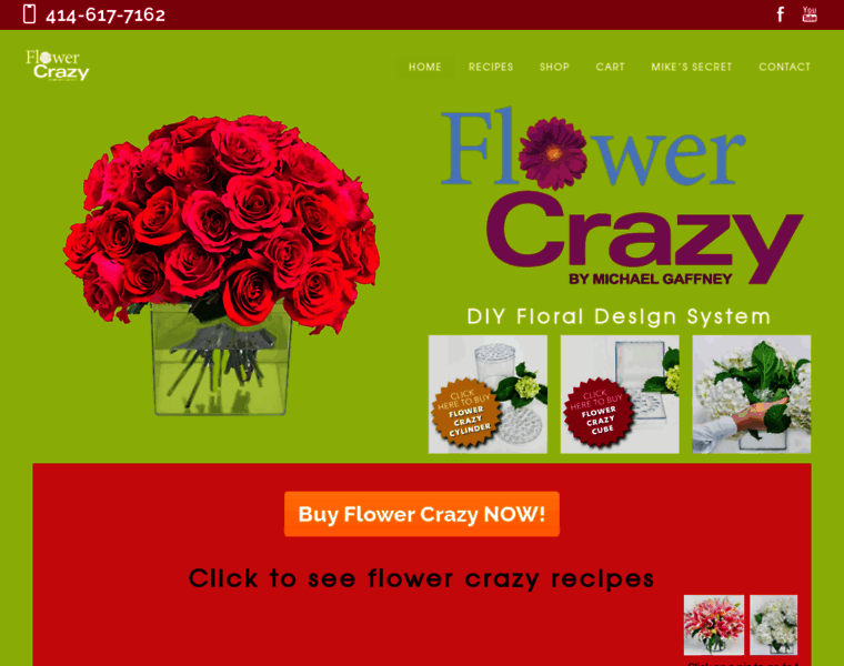 Flowercrazybymichael.com thumbnail