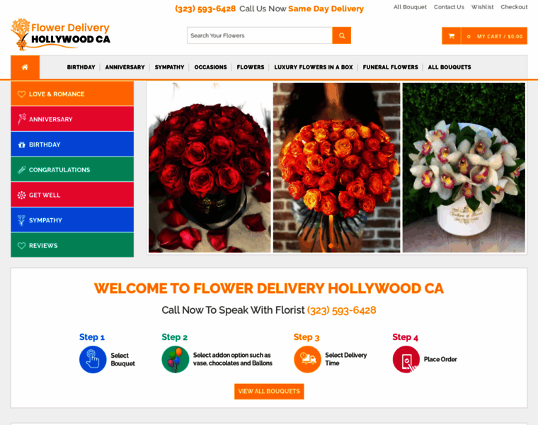 Flowerdeliveryhollywoodca.com thumbnail