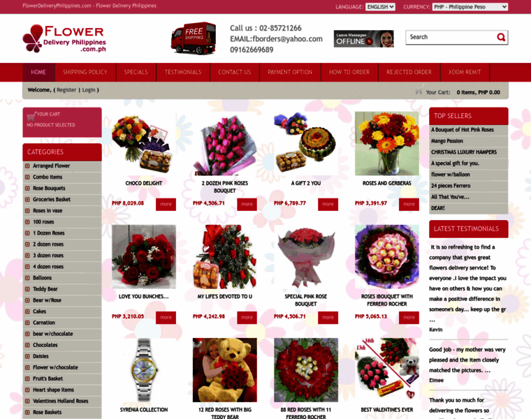 Flowerdeliveryphilippines.com.ph thumbnail