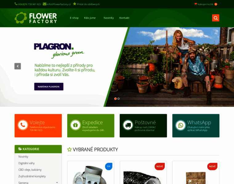Flowerfactory.cz thumbnail