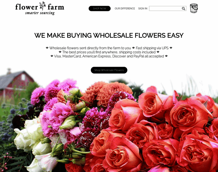 Flowerfarm.com thumbnail