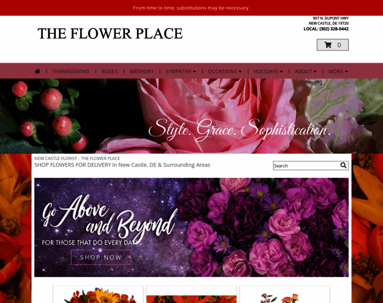 Flowerplaceofnewcastle.com thumbnail