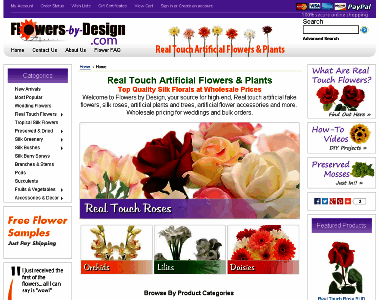 Flowers-by-design.com thumbnail