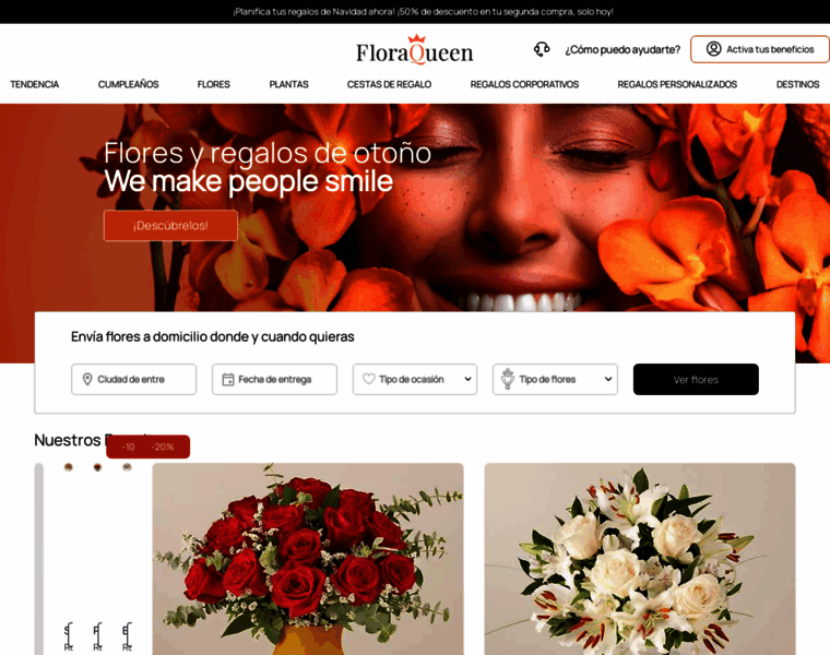 Flowers-stage-es.floraqueen.net thumbnail