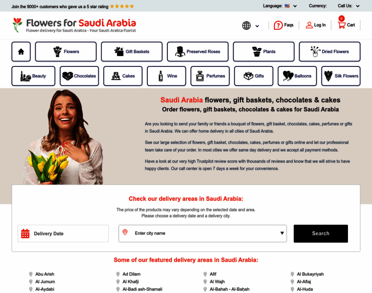 Flowers4saudiarabia.com thumbnail Flowers4saudiarabia.com thumbnail