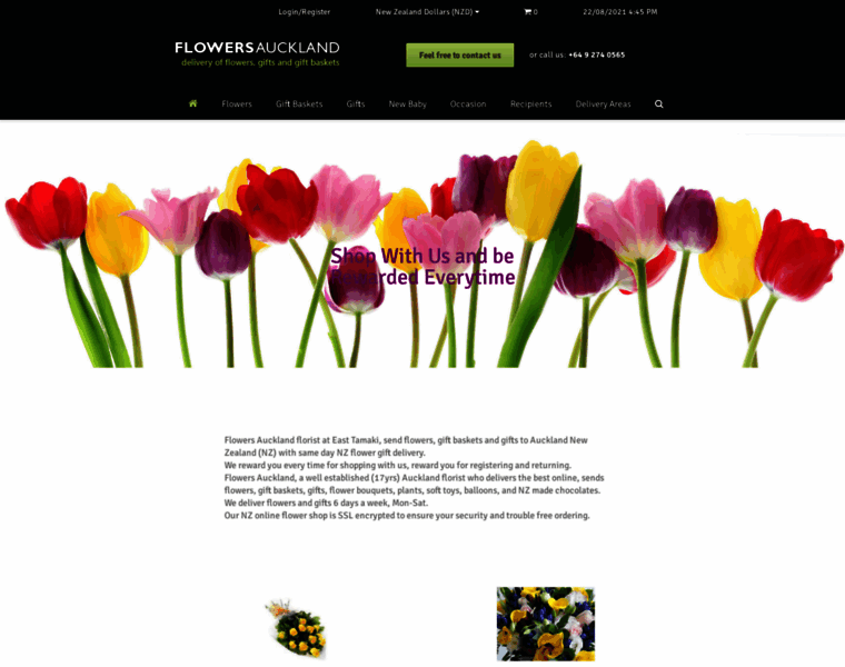 Flowersauckland.co.nz thumbnail
