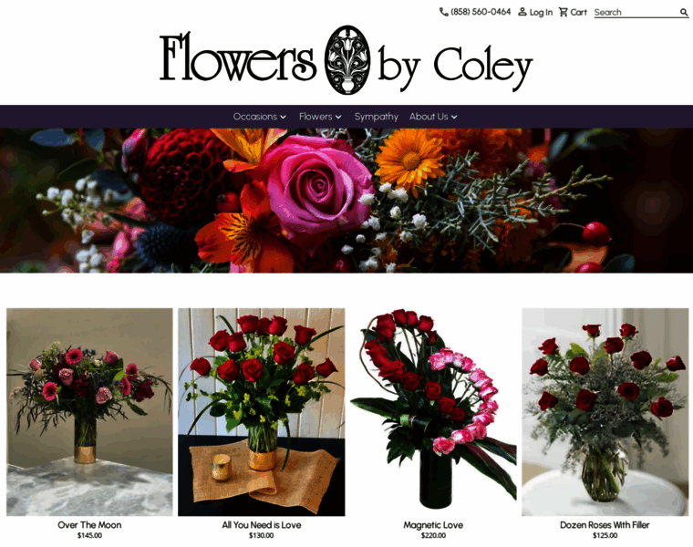 Flowersbycoley.com thumbnail