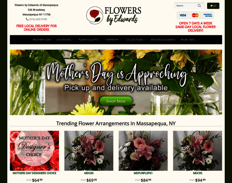 Flowersbyedwards.net thumbnail